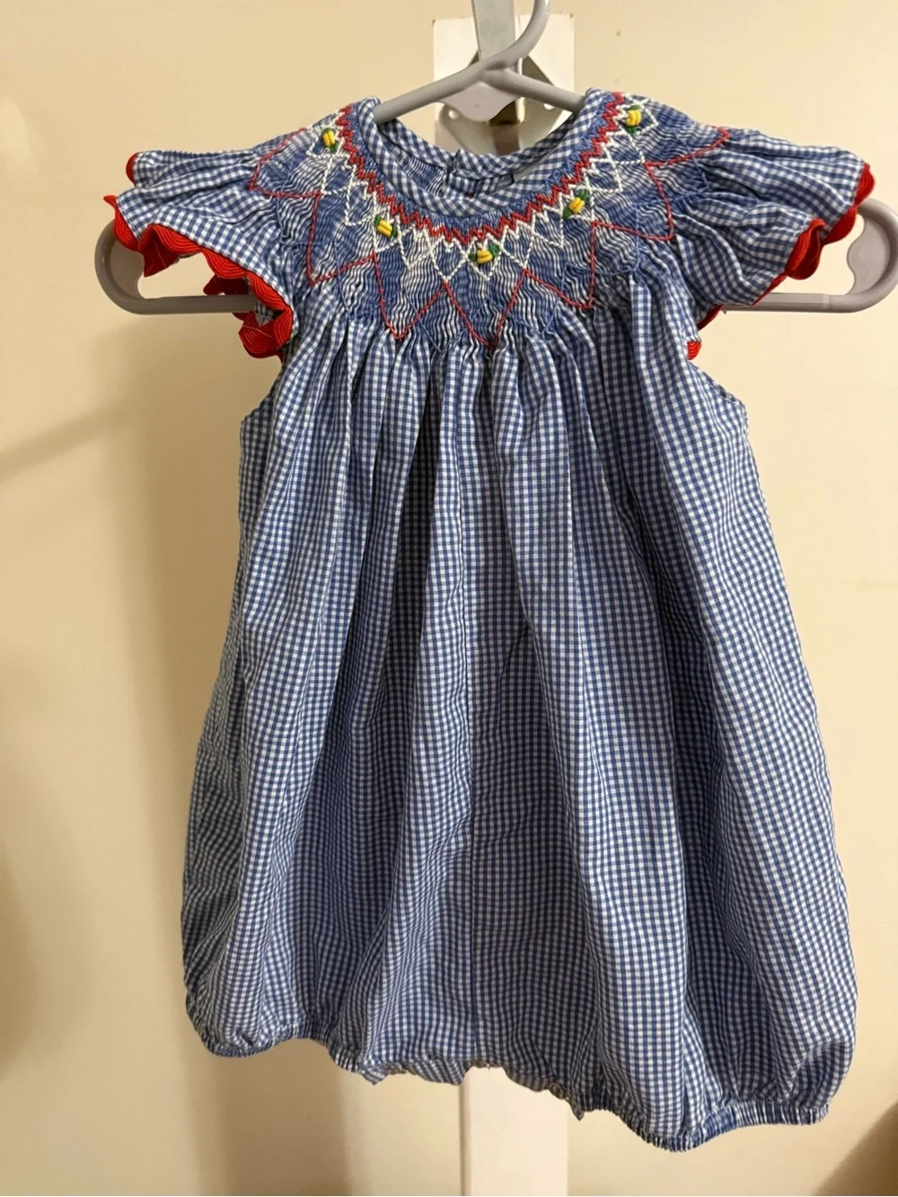 Remember Nguyen Smocked Bubble Romper